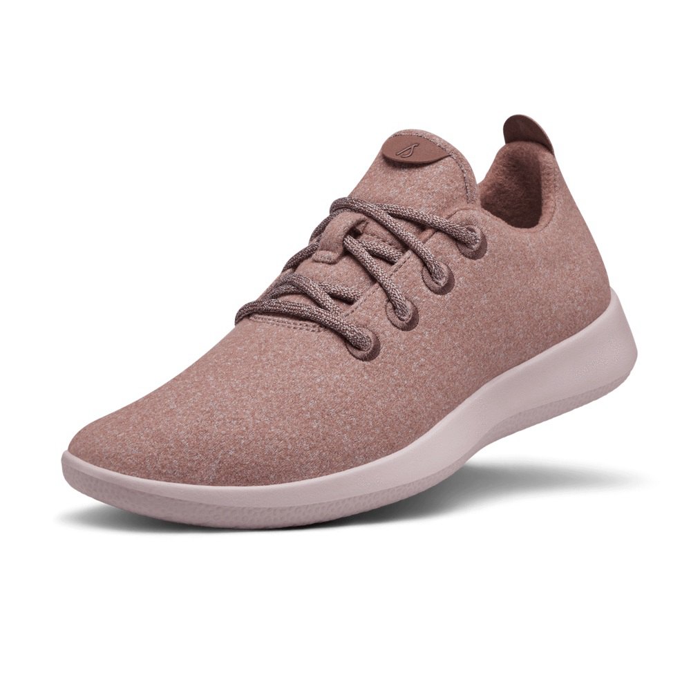 Allbirds Men's Sneakers Pink - Wool Runners - 89104EKWC